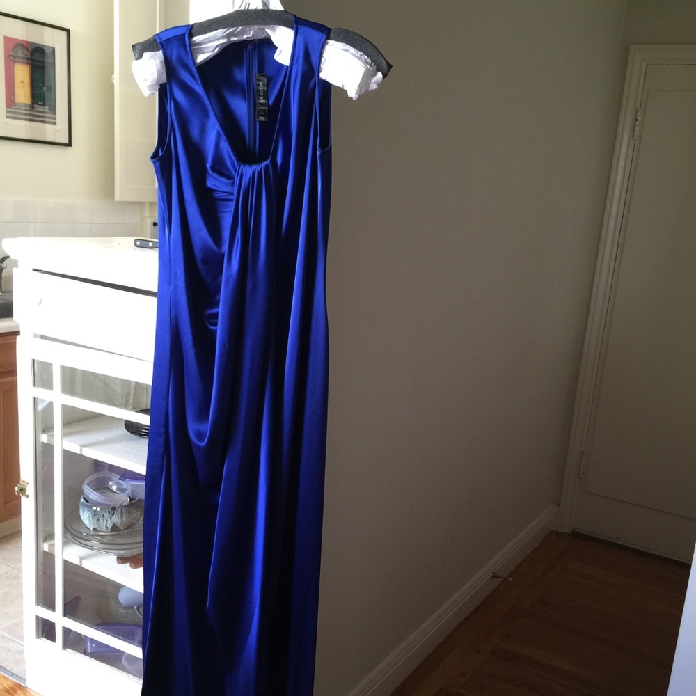 St. John Royal Blue Dress